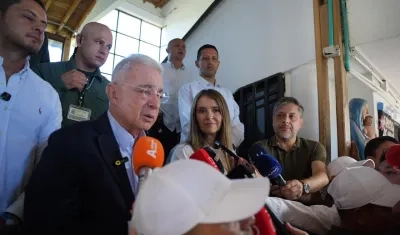 Álvaro Uribe y Paloma Valencia.