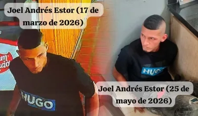 Joel Andrés Estor Gómez, uno de los capturados