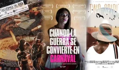 Estos son los cortometrajes que se exhibirán. 