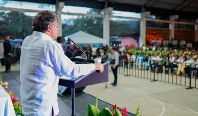 El Presidente de la República, Gustavo Petro.