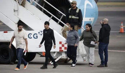 Llegaron 115 migrantes a Venezuela procedentes de Estados Unidos.