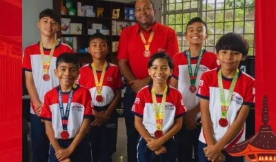 Estos son los estudiantes que estarán en competencia. 