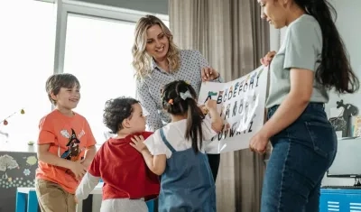 Los niños en los primeros años fortalecen su autoestima. / imagen de referencia