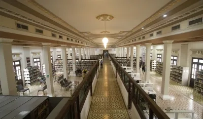Biblioteca Piloto del Caribe en La Aduana.