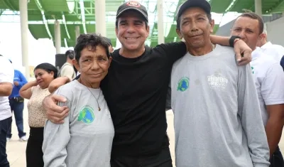 La Alcaldía trabaja de la mano con recicladores. 