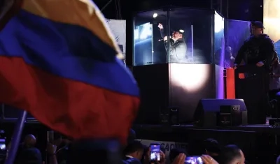 Abelardo De La Espriella y su fórmula a la vicepresidencia José Manuel Restrepo 