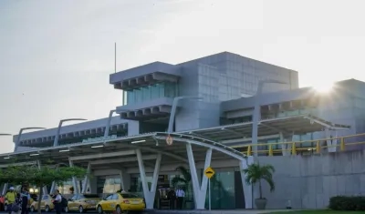 Aeropuerto Ernesto Cortissoz de Barranquilla. 