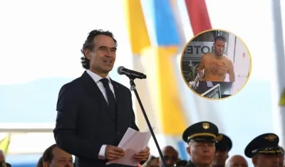 Alcalde de Medellín, Federico Gutiérrez. 