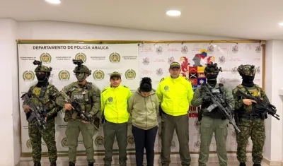 Alias ‘La churca’, capturada. 