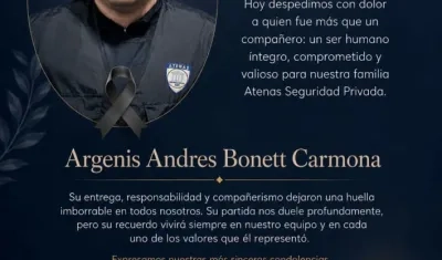 Argenis Bonett.
