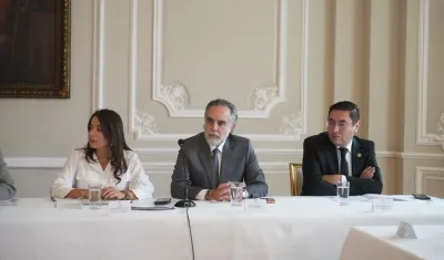 Armando Benedetti, ministro del Interior.