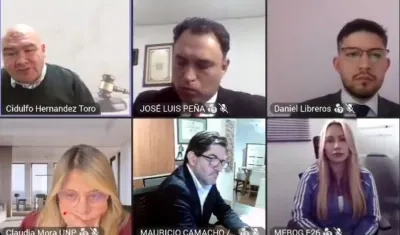 Audiencia de Sandra Ortiz.