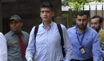 El Fiscal Mario Burgos.