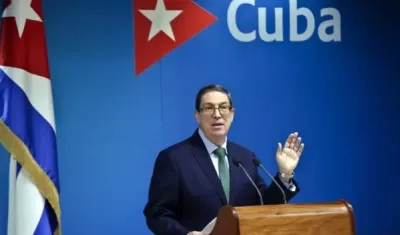 Bruno Rodríguez, canciller de Cuba, se pronunció sobre la "falta de acción" de la UE. 