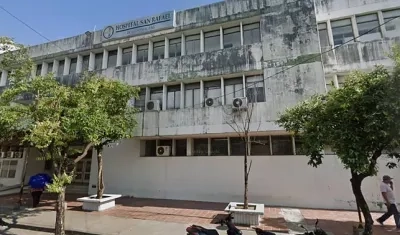 Hospital San Rafael, donde falleció la menor luego de permanecer hospitalizada por la gravedad de las lesiones. 