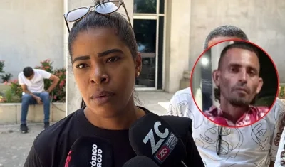 María Angélica Meza, hermana de  Kevin José Meza.