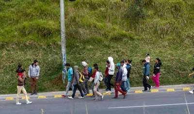 Desplazamiento forzado por el conflicto armado en Colombia.