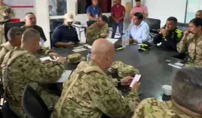 Consejo de Seguridad en La Guajira.