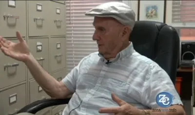 El maestro Cristóbal Díaz Ayala.