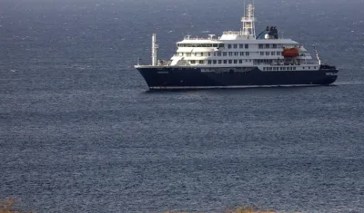El crucero HM Hondius.