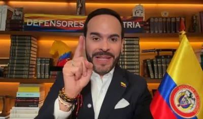 El candidato presidencial Abelardo De La Espriella.