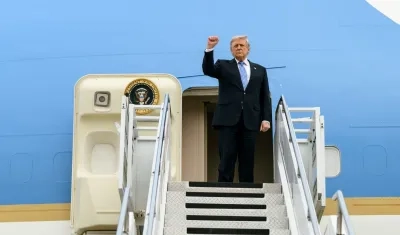 Donald Trump, Presidente de Estados Unidos. 