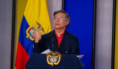 El Presidente Gustavo Petro.