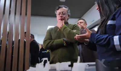El Presidente Gustavo Petro.