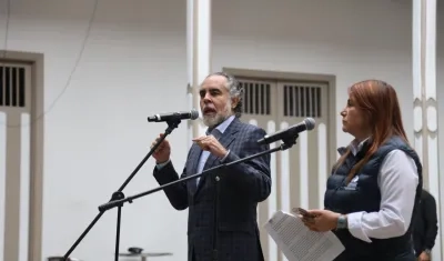 El ministro del Interior, Armando Benedetti.