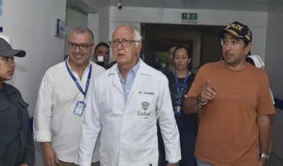 Guillermo Alfonso Jaramillo, ministro de Salud.