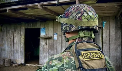 Integrante del Ejército.