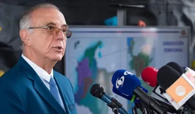 Iván Velásquez, exministro de Defensa.