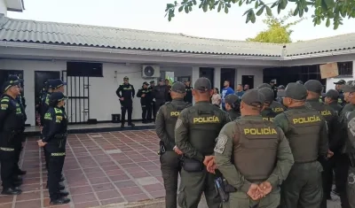 La policía hará presencia en el departamento.