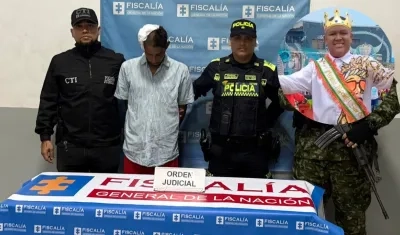 Leyner Johan Altamar Cabrera, el capturado, y Danilo Andrés Ramírez Barrios, la víctima mortal.