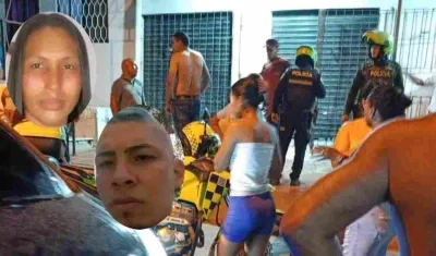 Rosa Beatriz Mora Pérez, de 52 años, y su hijo Dandeny David Vallejo Mora, de 29.