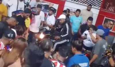 Lugar del asesinato en San Luis