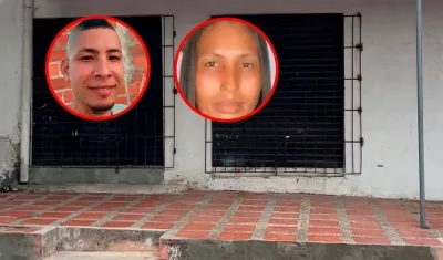 Lugar donde sucedió el doble crimen en Soledad.