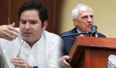 Carlos Meisel y Ernesto Samper.