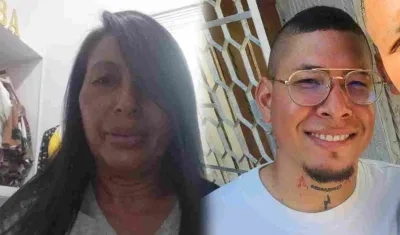 Rosa Beatriz Mora Pérez y  Dandeny David Vallejo Mora.
