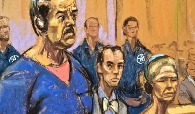 Nicolás Maduro durante una audiencia.