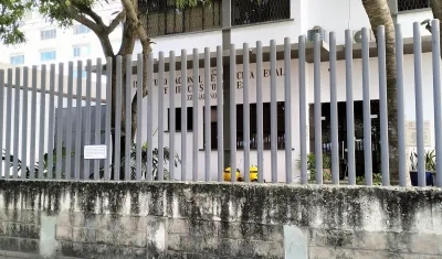 Fachada de Medicina Legal de Barranquilla.