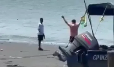 Momento del secuestro