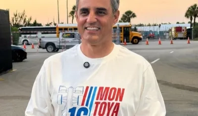 El expiloto de Fórmula 1, Juan Pablo Montoya.