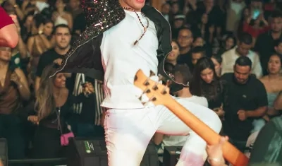 El cantante Samuel Morales.