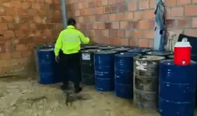 Operativo de la Policía.