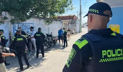 Requisas y control de la Policía en estos dos barrios. 