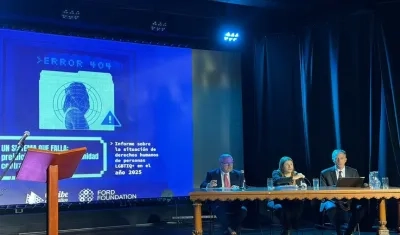 Presentación del informe “Un sistema que falla: prejuicio, violencia e impunidad contra personas LGBTIQ+”.