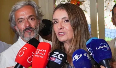 Paloma Valencia, candidata a la Presidencia de la República. 