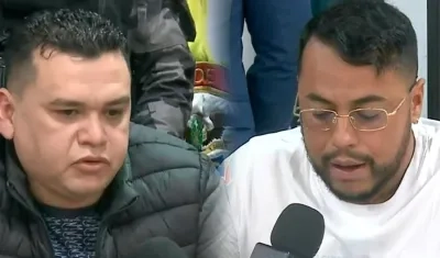Digno Palomino y Jorge Eliécer Díaz Collazos, alias 'Castor'. 