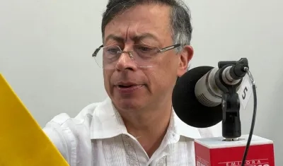 El Presidente Gustavo Petro.